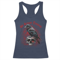 Sic Semper Tyrannis & Raven Racerback Tank Top Protest Feminist Activist