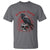 Sic Semper Tyrannis & Raven T Shirt Protest Feminist Activist