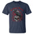 Sic Semper Tyrannis & Raven T Shirt Protest Feminist Activist
