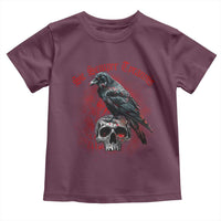 Sic Semper Tyrannis & Raven Toddler T Shirt Protest Feminist Activist