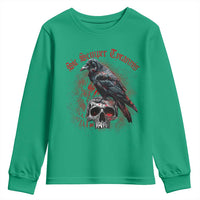Sic Semper Tyrannis & Raven Youth Sweatshirt Protest Feminist Activist