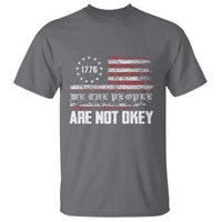 We Are Not Okay T Shirt US Flag We The People