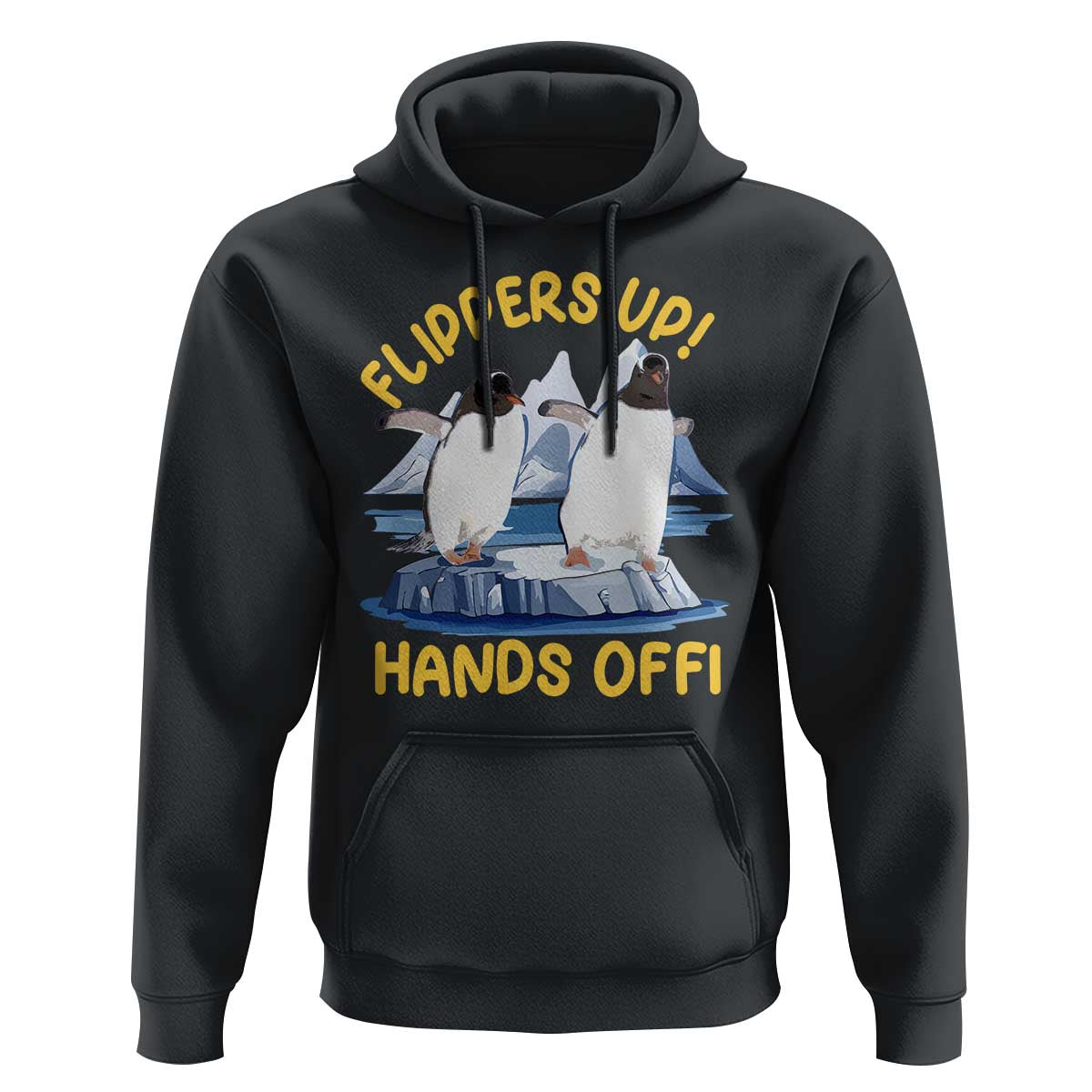 Penguins Resist Hoodie Flippers Up Hands Off Protest Against Tariffs