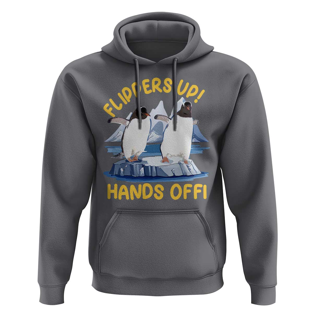 Penguins Resist Hoodie Flippers Up Hands Off Protest Against Tariffs
