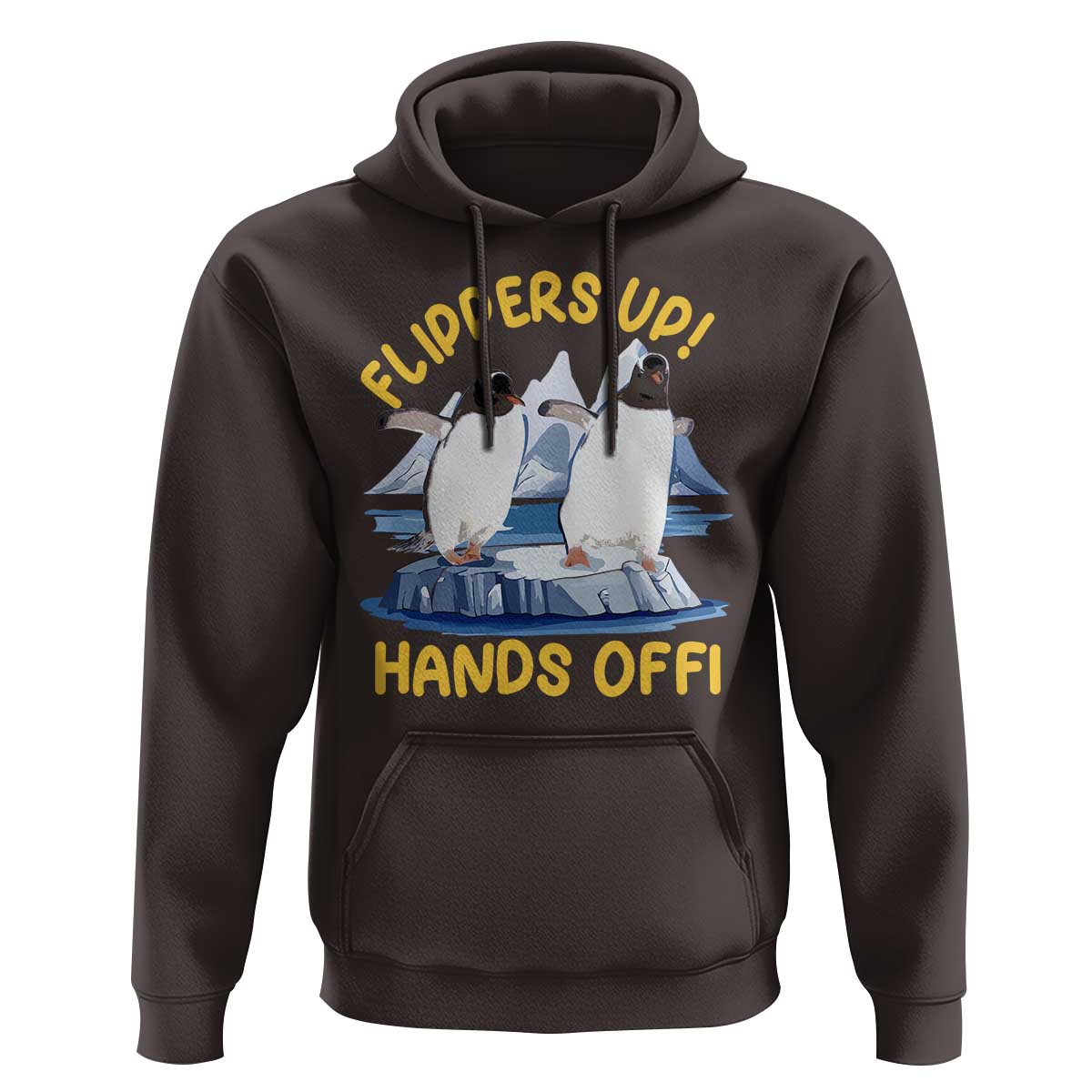 Penguins Resist Hoodie Flippers Up Hands Off Protest Against Tariffs
