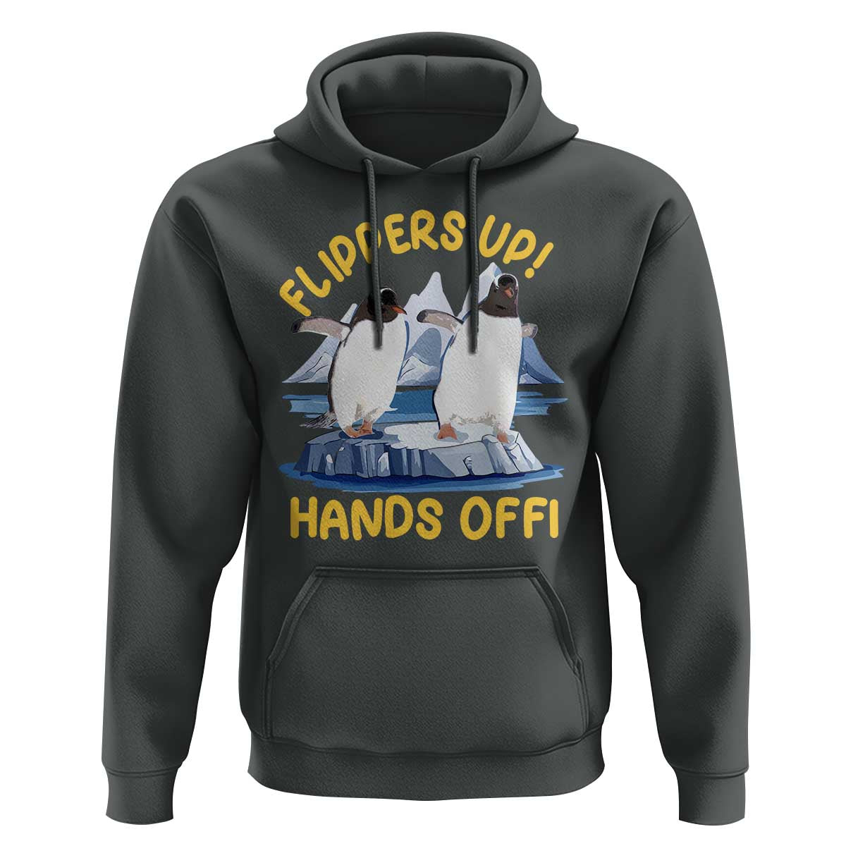 Penguins Resist Hoodie Flippers Up Hands Off Protest Against Tariffs