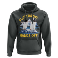 Penguins Resist Hoodie Flippers Up Hands Off Protest Against Tariffs
