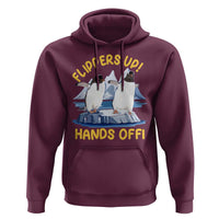Penguins Resist Hoodie Flippers Up Hands Off Protest Against Tariffs