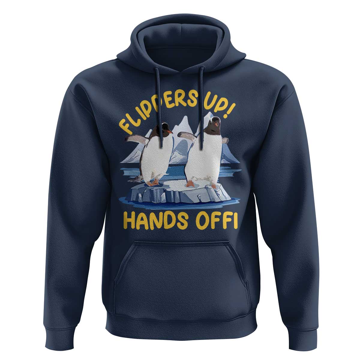 Penguins Resist Hoodie Flippers Up Hands Off Protest Against Tariffs