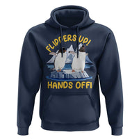 Penguins Resist Hoodie Flippers Up Hands Off Protest Against Tariffs