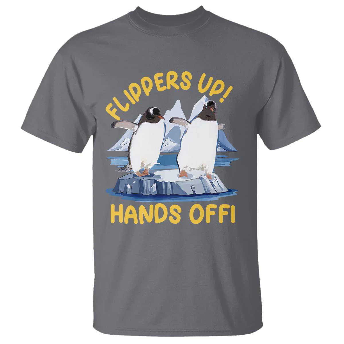 Penguins Resist T Shirt Flippers Up Hands Off Protest Against Tariffs