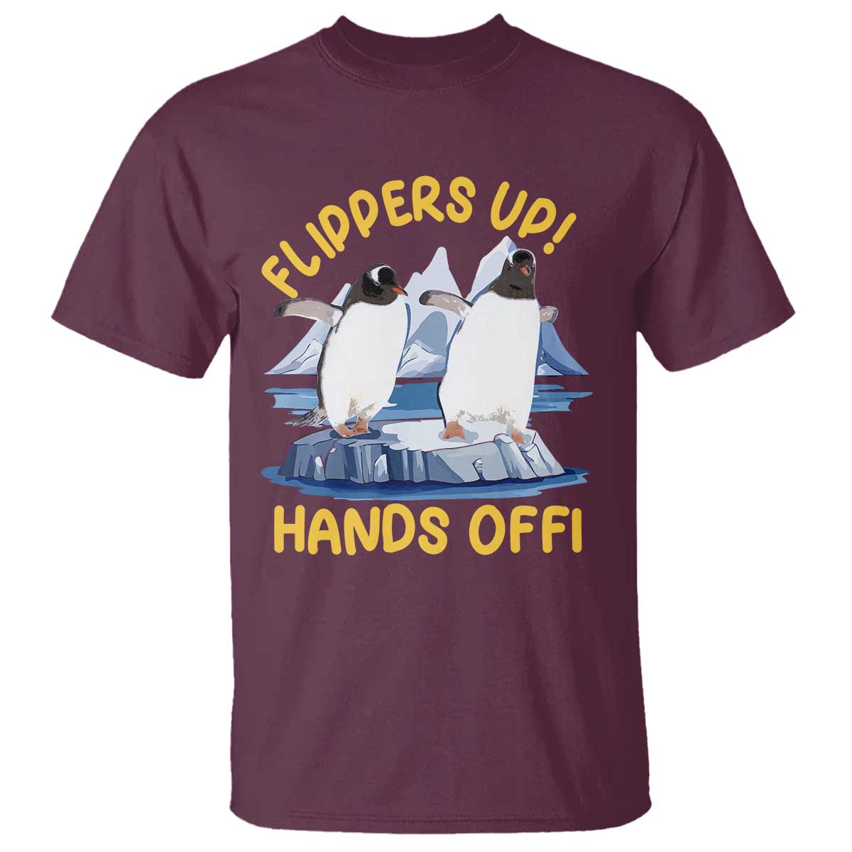 Penguins Resist T Shirt Flippers Up Hands Off Protest Against Tariffs