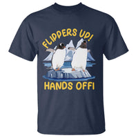 Penguins Resist T Shirt Flippers Up Hands Off Protest Against Tariffs