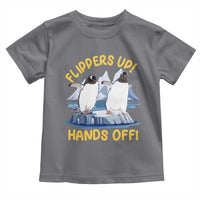 Penguins Resist Toddler T Shirt Flippers Up Hands Off Protest Against Tariffs