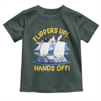 Penguins Resist Toddler T Shirt Flippers Up Hands Off Protest Against Tariffs