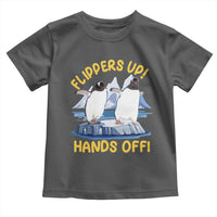 Penguins Resist Toddler T Shirt Flippers Up Hands Off Protest Against Tariffs