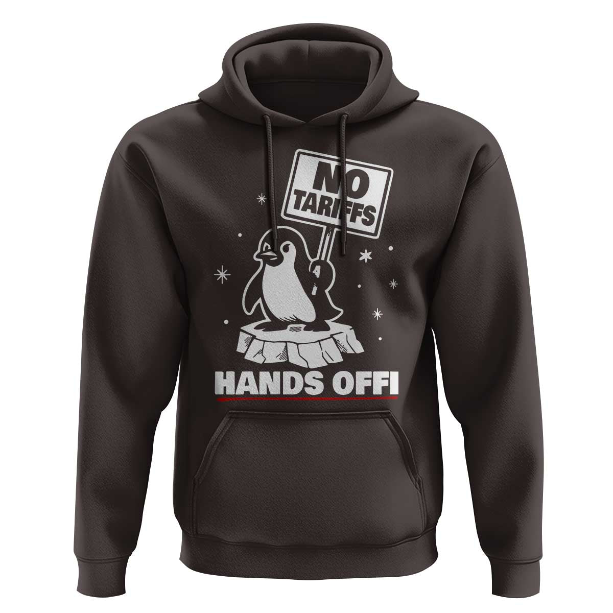 Funny Resist Penguins Hoodie Tariffs on Penguins? Really