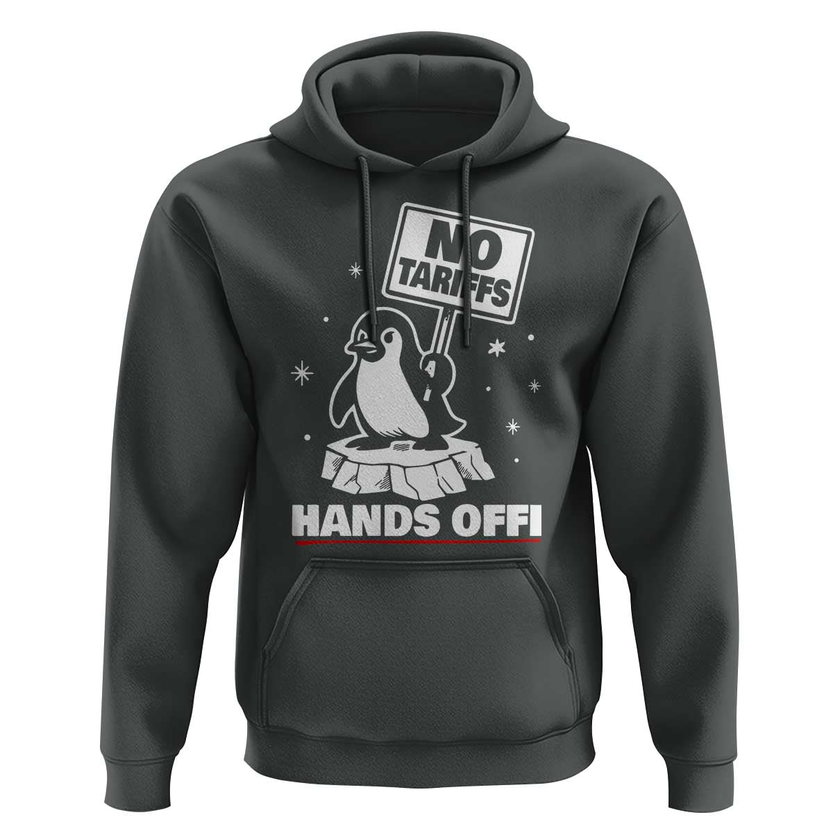 Funny Resist Penguins Hoodie Tariffs on Penguins? Really