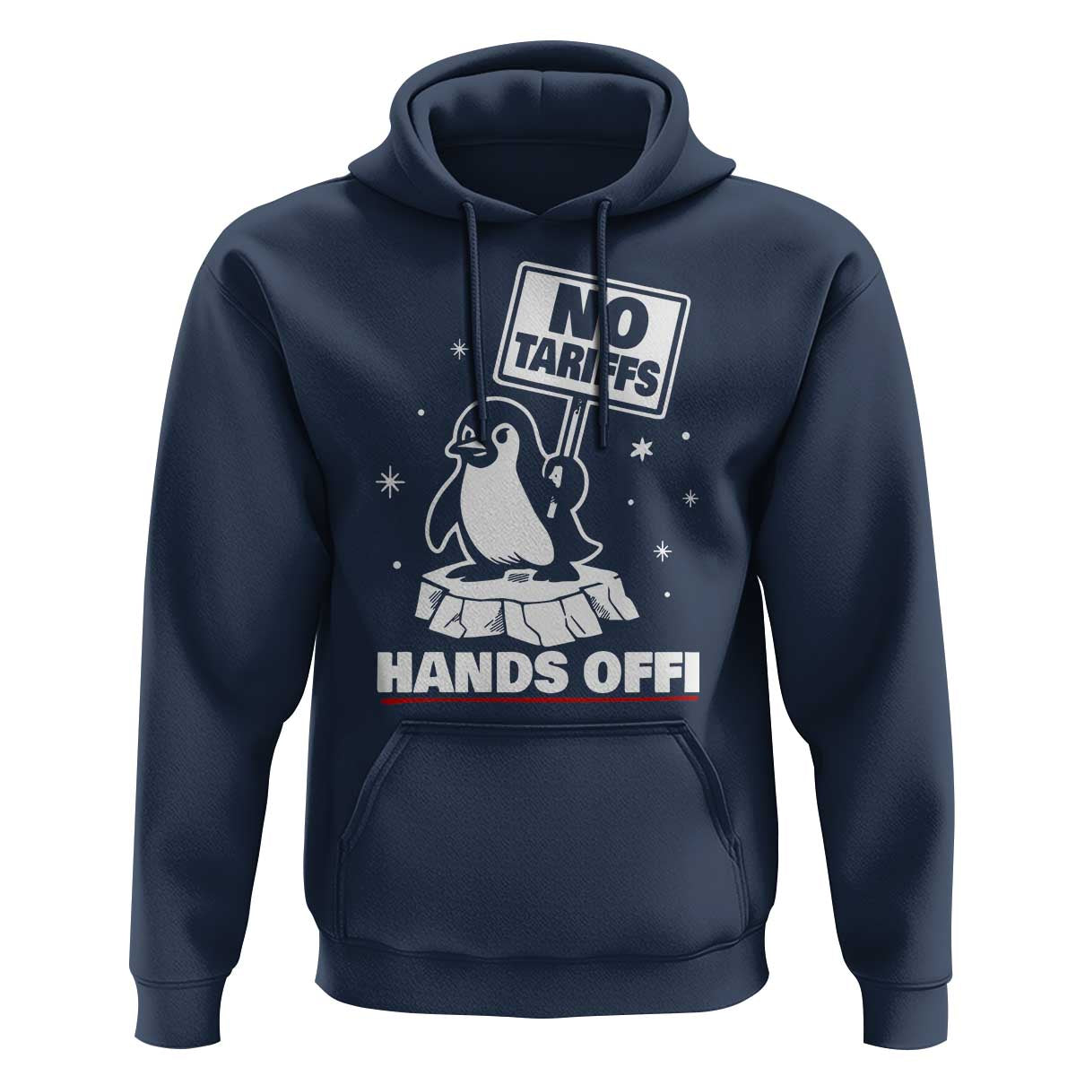 Funny Resist Penguins Hoodie Tariffs on Penguins? Really