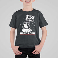 Funny Resist Penguins T Shirt For Kid Tariffs on Penguins? Really