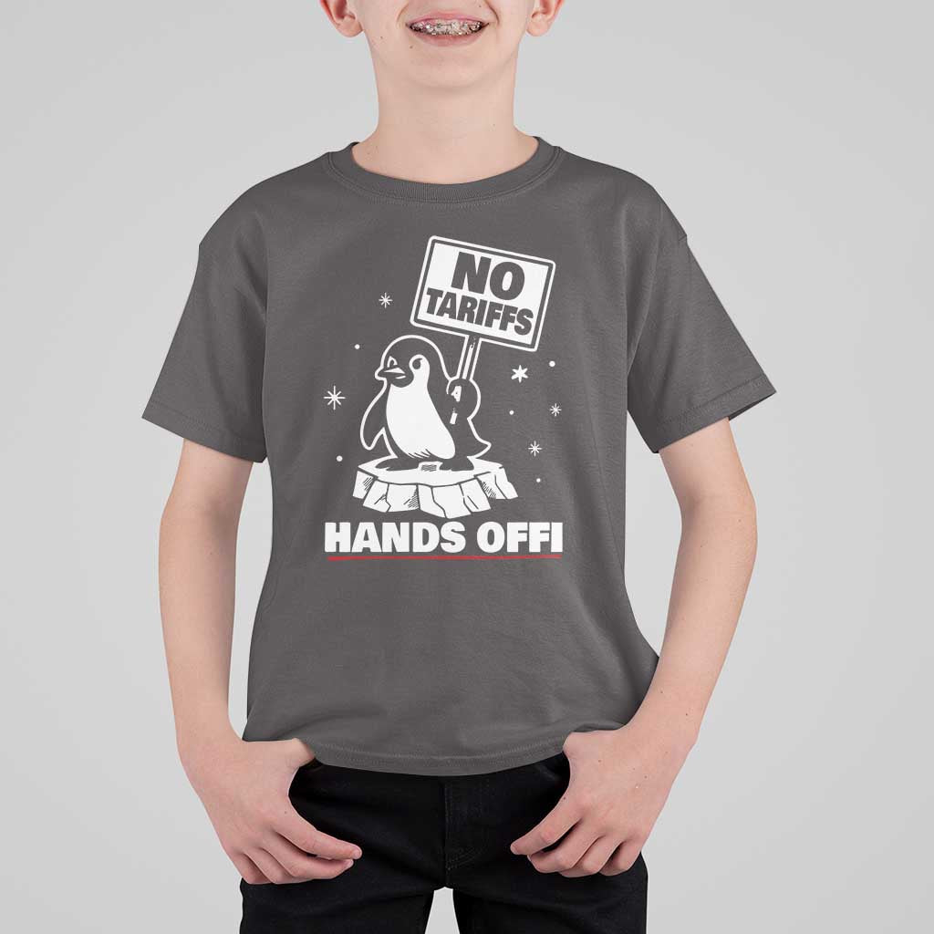 Funny Resist Penguins T Shirt For Kid Tariffs on Penguins? Really