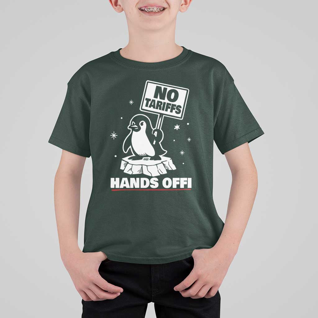 Funny Resist Penguins T Shirt For Kid Tariffs on Penguins? Really