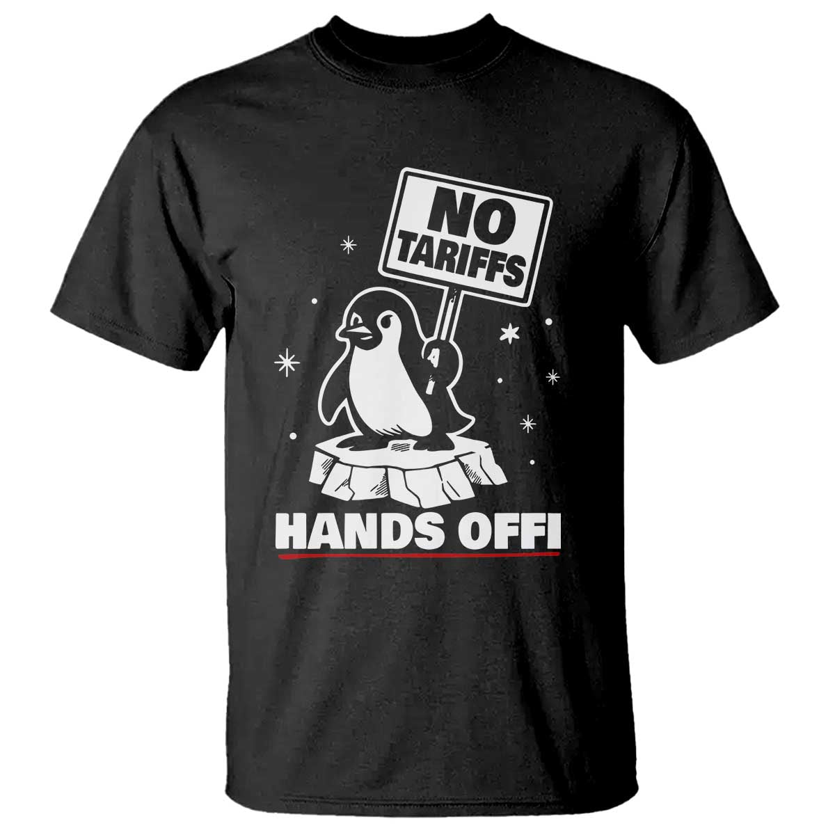 Funny Resist Penguins T Shirt Tariffs on Penguins? Really