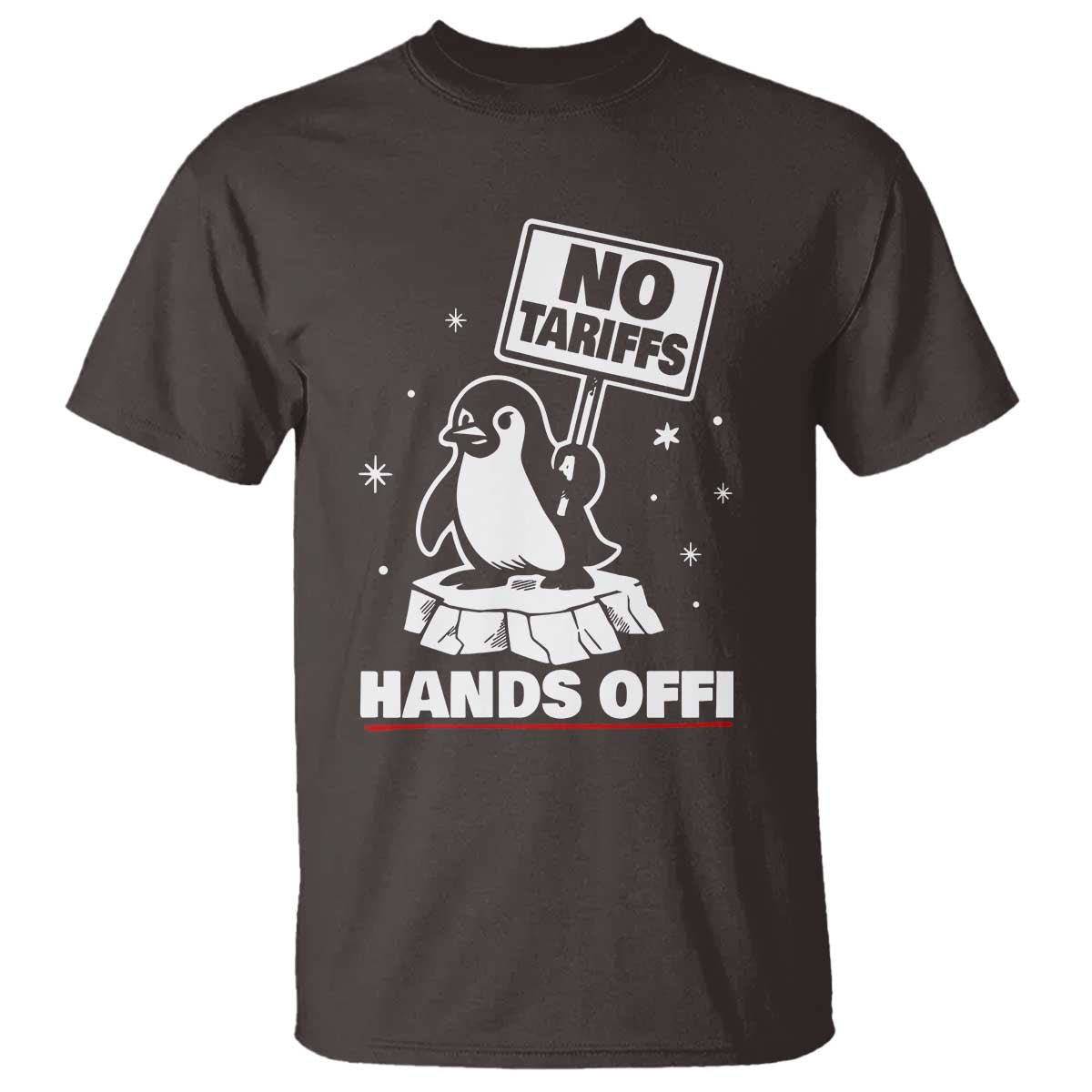 Funny Resist Penguins T Shirt Tariffs on Penguins? Really