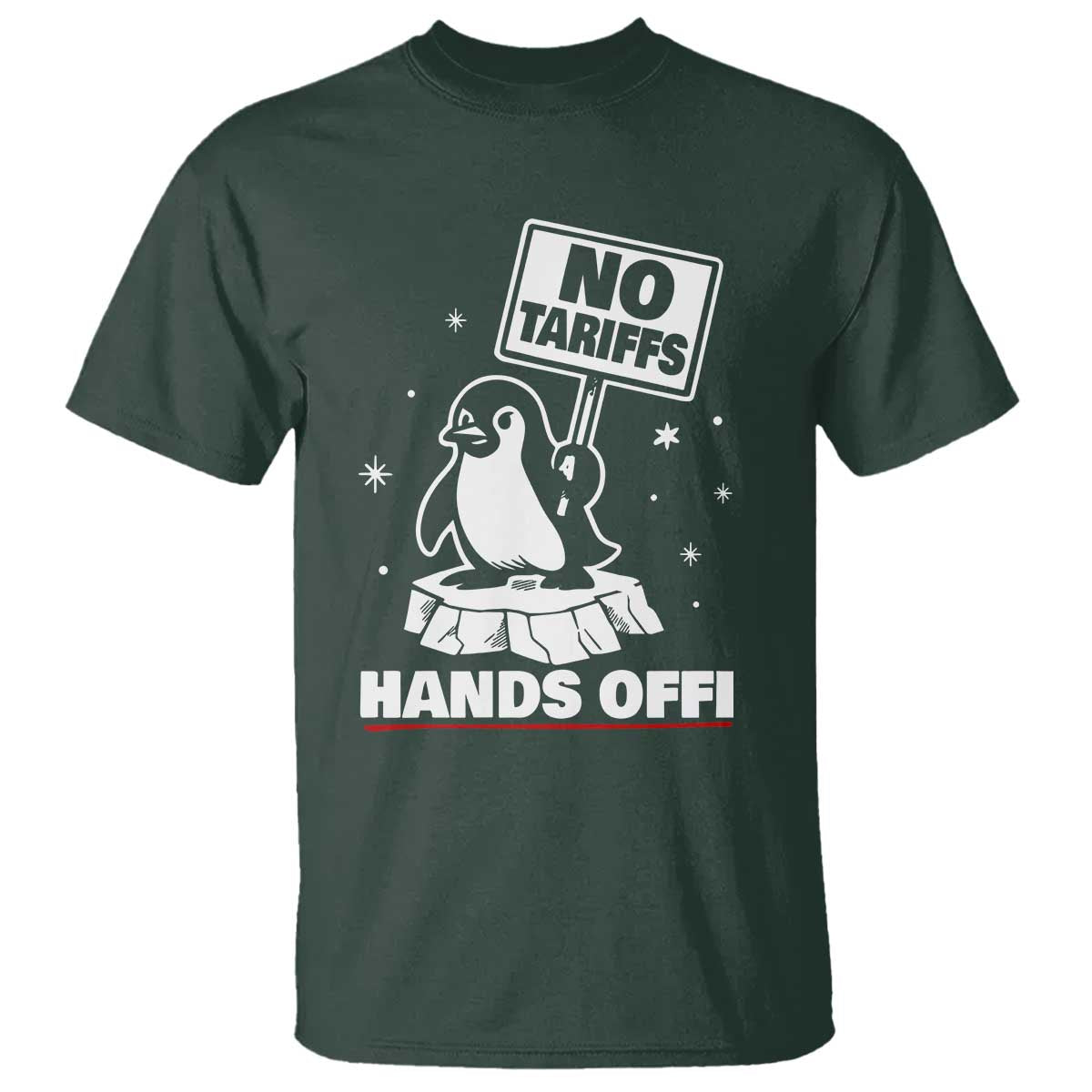 Funny Resist Penguins T Shirt Tariffs on Penguins? Really