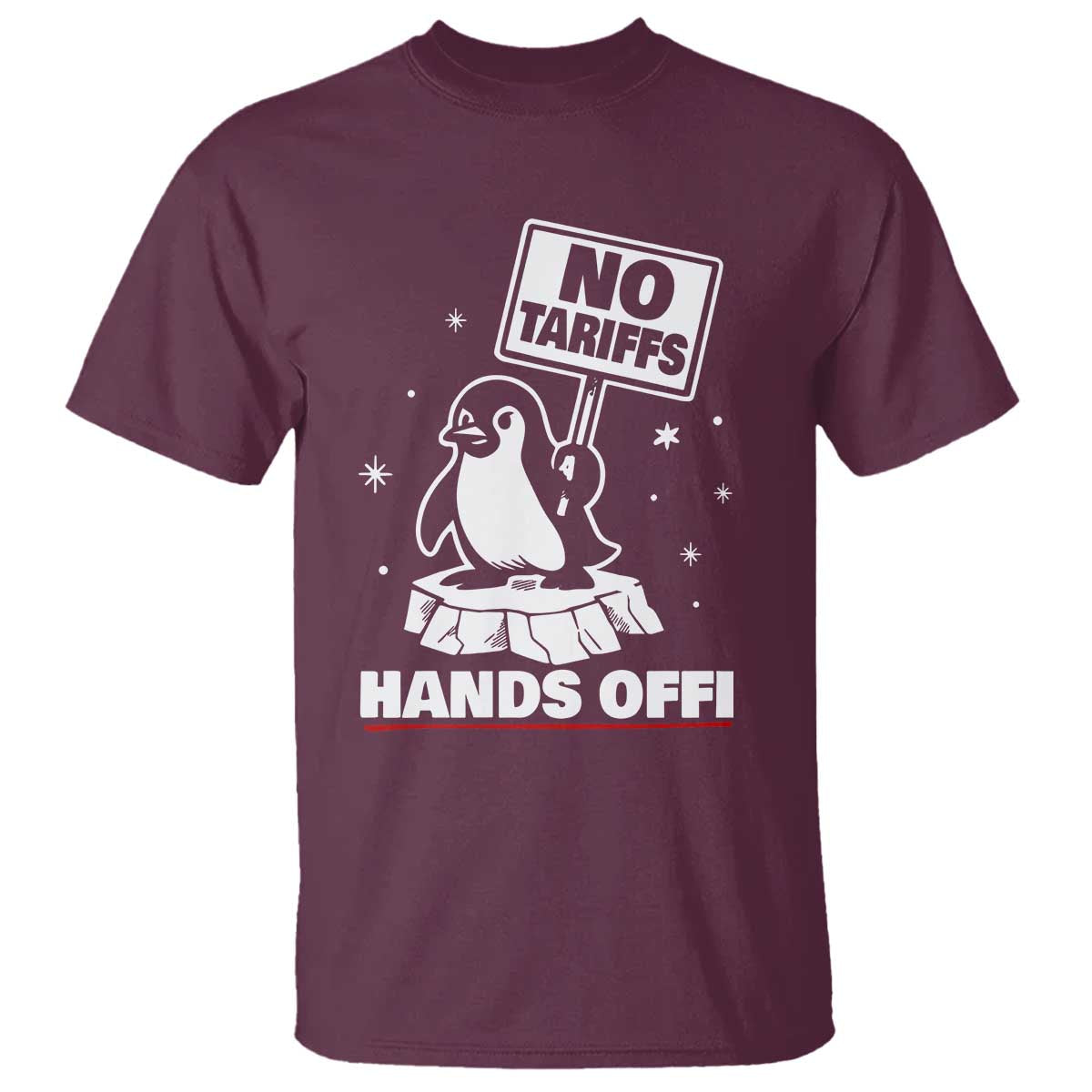 Funny Resist Penguins T Shirt Tariffs on Penguins? Really
