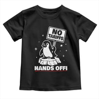 Funny Resist Penguins Toddler T Shirt Tariffs on Penguins? Really