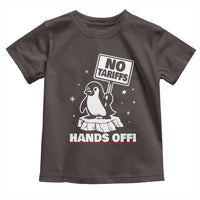 Funny Resist Penguins Toddler T Shirt Tariffs on Penguins? Really