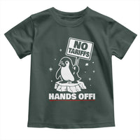 Funny Resist Penguins Toddler T Shirt Tariffs on Penguins? Really