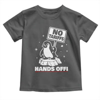 Funny Resist Penguins Toddler T Shirt Tariffs on Penguins? Really