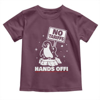 Funny Resist Penguins Toddler T Shirt Tariffs on Penguins? Really