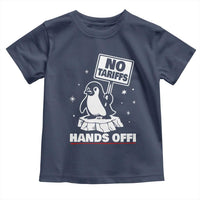 Funny Resist Penguins Toddler T Shirt Tariffs on Penguins? Really