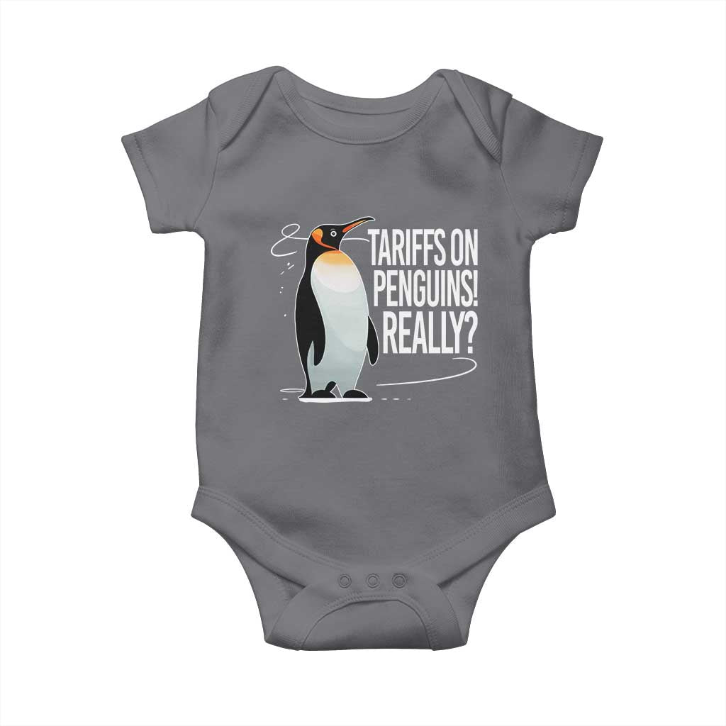 Hands Off Protest Baby Onesie Stand With Penguins Resist Against Tariffs