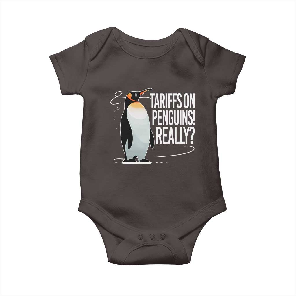 Hands Off Protest Baby Onesie Stand With Penguins Resist Against Tariffs