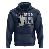 Hands Off Protest Hoodie Stand With Penguins Resist Against Tariffs