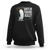 Hands Off Protest Sweatshirt Stand With Penguins Resist Against Tariffs