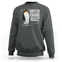 Hands Off Protest Sweatshirt Stand With Penguins Resist Against Tariffs