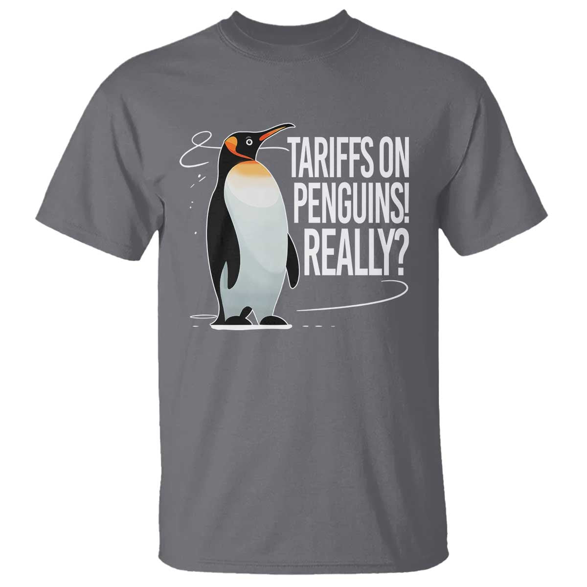 Hands Off Protest T Shirt Stand With Penguins Resist Against Tariffs