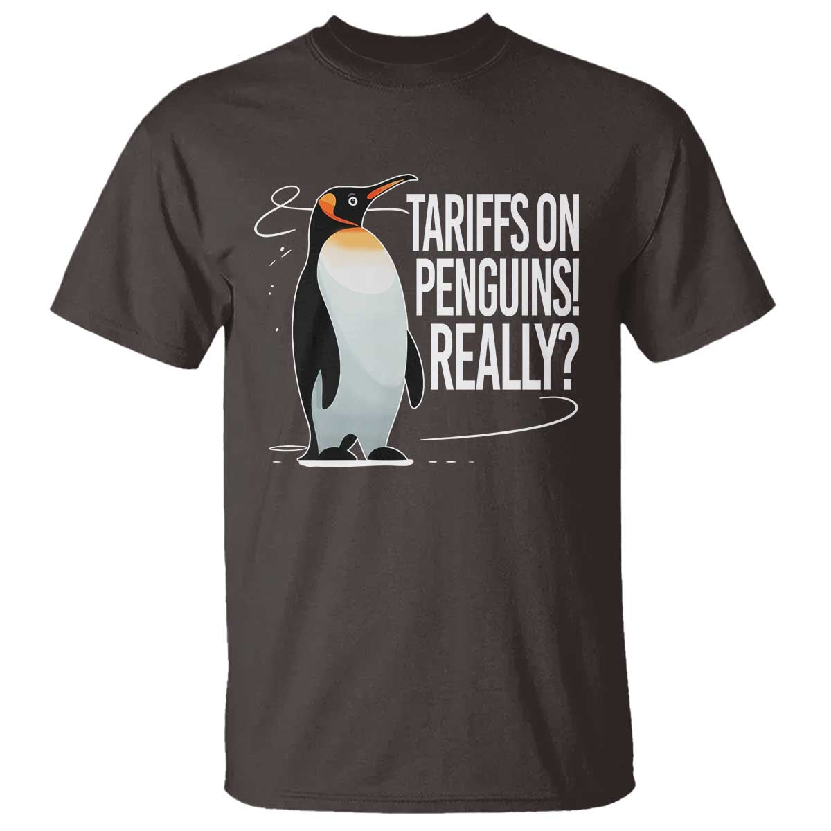 Hands Off Protest T Shirt Stand With Penguins Resist Against Tariffs