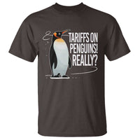 Hands Off Protest T Shirt Stand With Penguins Resist Against Tariffs