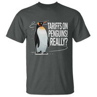 Hands Off Protest T Shirt Stand With Penguins Resist Against Tariffs