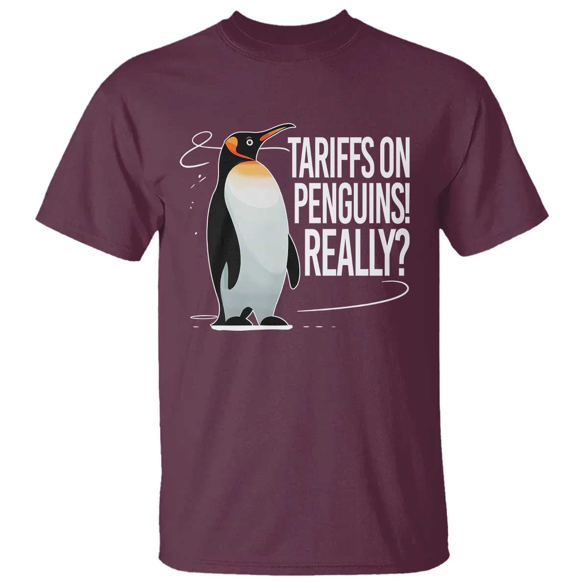 Hands Off Protest T Shirt Stand With Penguins Resist Against Tariffs