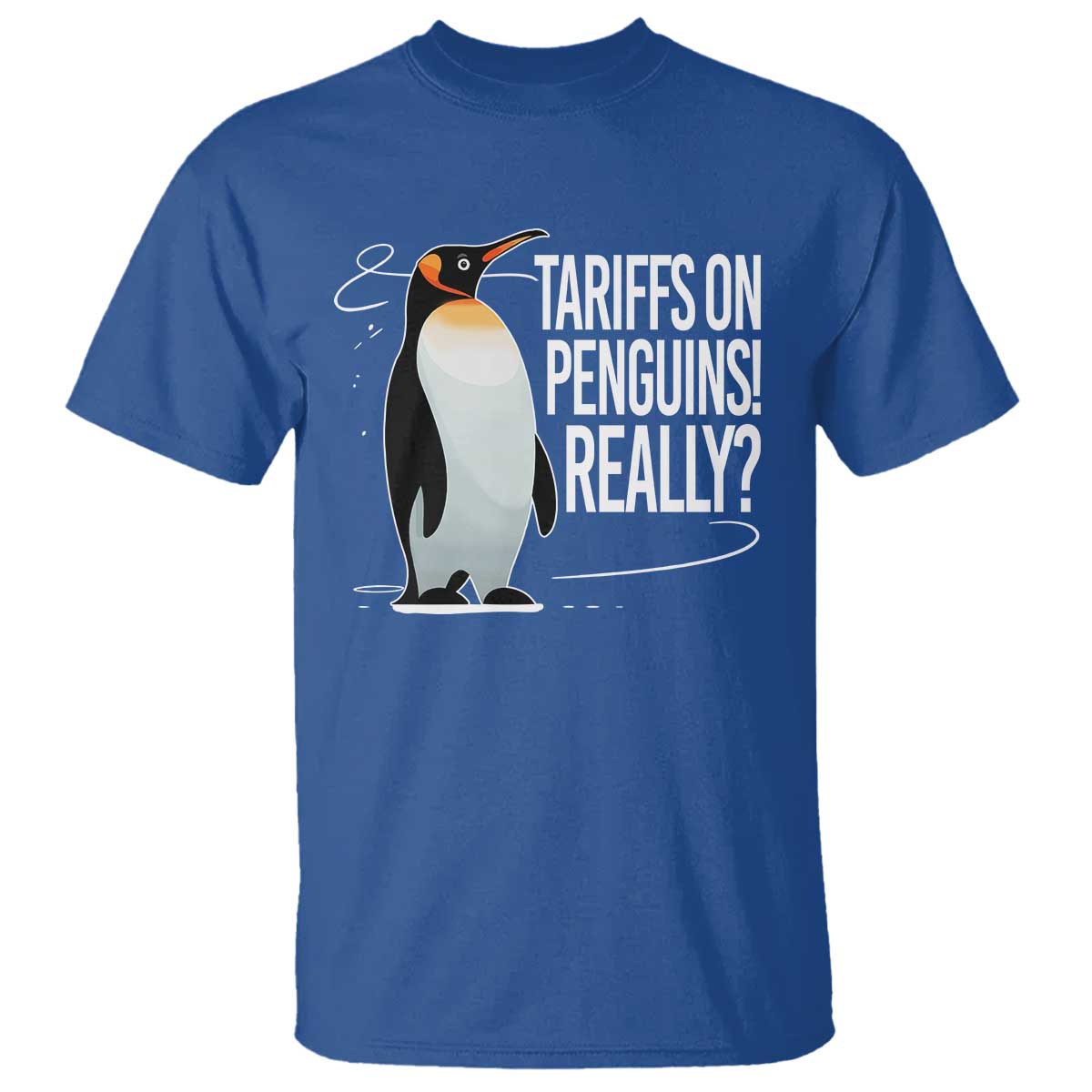 Hands Off Protest T Shirt Stand With Penguins Resist Against Tariffs