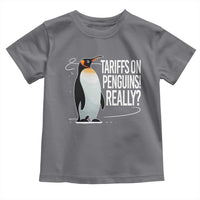 Hands Off Protest Toddler T Shirt Stand With Penguins Resist Against Tariffs