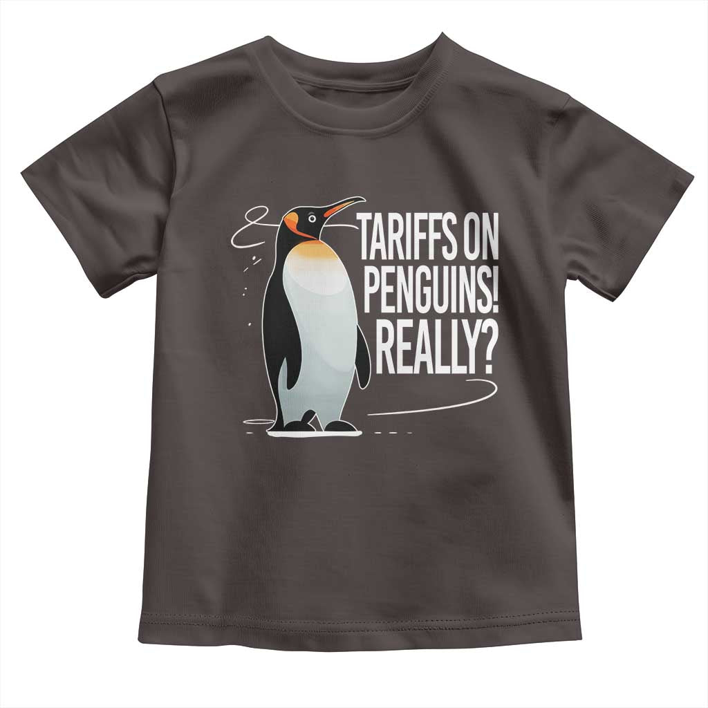 Hands Off Protest Toddler T Shirt Stand With Penguins Resist Against Tariffs
