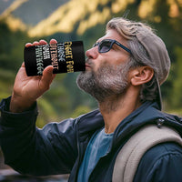 Fight For Those Without Your Privilege 4 in 1 Can Cooler Tumbler Retro Social Justice